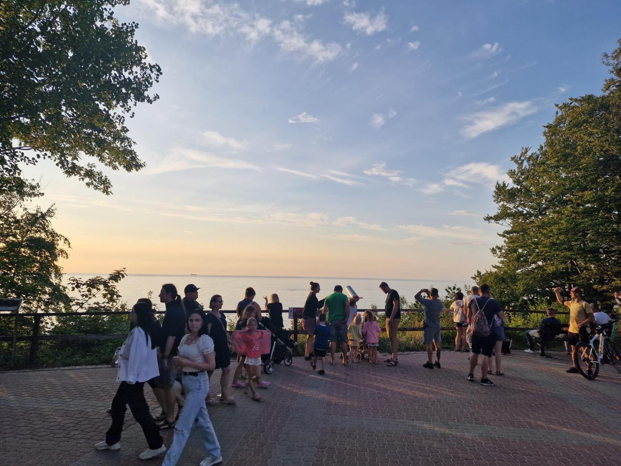 Osrodek Promenada- Faleza Jastrzębia Góra Extérieur photo